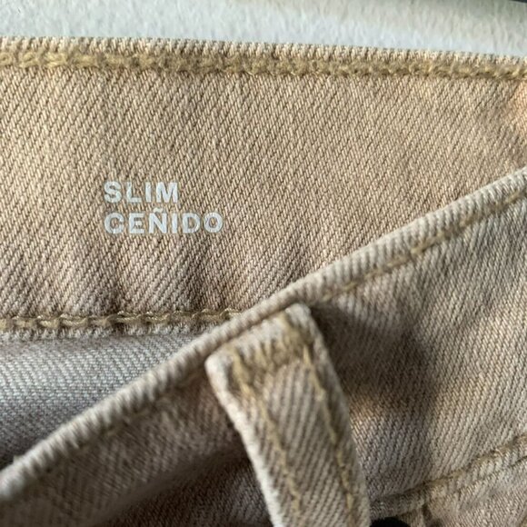 Goodfellow & Co Mens Slim Total Flex Jeans 40W X 30L Beige - Picture 6 of 12